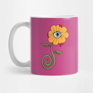 Flower Scary Power Mug